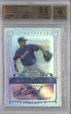 2006 Bowman Sterling Prospects Refractor John Whittleman BGS 9.5 Rookie Auto RC