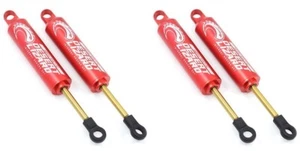 Set of 4 YR 100mm Two Stage Internal Spring Dampers 100mm RED 1:10 Crawler - Picture 1 of 8