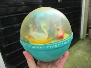 Vintage Fisher Price Roly Poly Chime Ball- 1970's - Picture 1 of 3