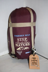 Sleeping Bag Single Forbidden Rd. Portable 15℃/ 60℉ 380T Nylon Lightweight /NEW - Picture 1 of 2