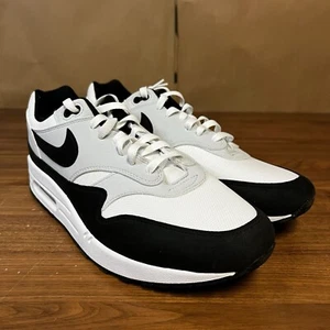 Nike Air Max 1 White Black FD9082-107 Men's 12.5 Running Lifestyle Sneakers - Picture 1 of 9