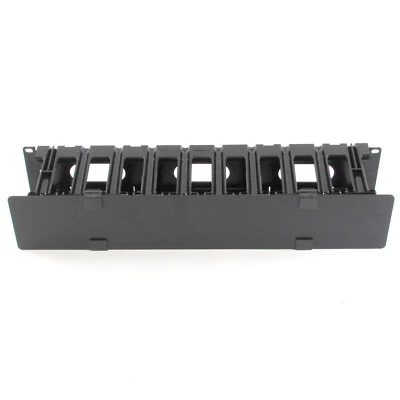 Black Box RM239 Horizontal Cable Manager Rackmount Panel Single Sided Open 2U - Image 1 of 3
