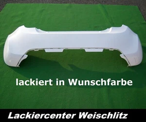 Chevrolet Spark 2010-2012 Stoßstange hinten LACKIERT IN WUNSCHFARBE - Bild 1 von 4