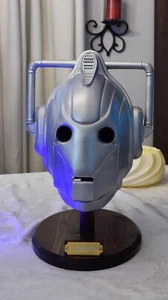 Custom Dr. Who Cyberman Bust Display – Handcrafted & Detailed - 17" - Picture 1 of 9