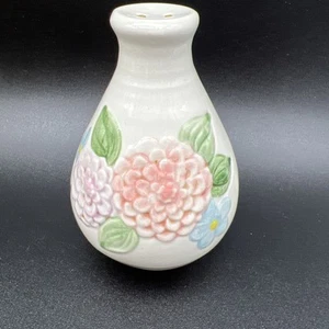 Metlox Poppytrail Vernon Sculptured Pink Zinnia Salt Or Pepper Shaker - Picture 1 of 6