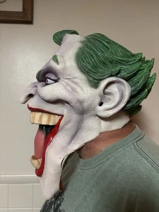 The Joker Adult Latex Mask TM & DC Comics S05 Batman Joker Mask  - Picture 1 of 4