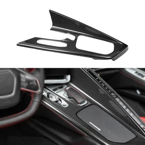 Carbon Center console panel for Corvette C8 Stingray Convertible Coupe Z51 Z06 - Picture 1 of 6