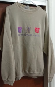 SOUTHDALE-EDINA, MN YMCA PULLOVER SANTEE HEAVYWEIGHT HELLBRAUN XL USA SPIRIT MIND BODY - Bild 1 von 3