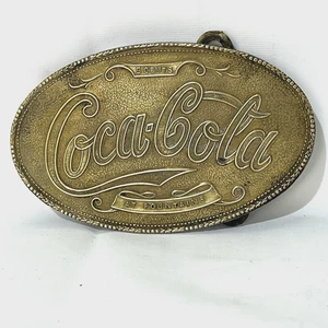 Vintage Coca-Cola Belt Buckle 5 Cents at Fountains Deane &Adams - Picture 1 of 9