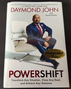 Powershift by Daymond John Signed 1st Print 1st Edition 2020 Hardcover - Picture 1 of 8