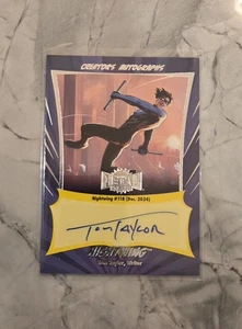 2025 Skybox Metal Universe Batman Creators Autographs Nightwing Tom Taylor - Picture 1 of 2