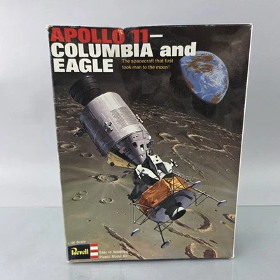 Revell 1:96 Apollo 11-Columbia and Eagle Model Kit H-1862 Moon Vintage 1969 - Image 1 of 4