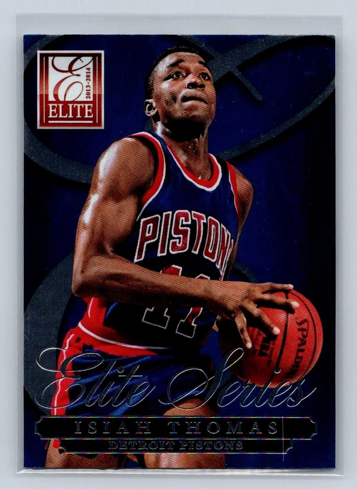 2013-14 Panini Elite #13 Isiah Thomas Elite Series Detroit Pistons D56 - Image 1 of 2