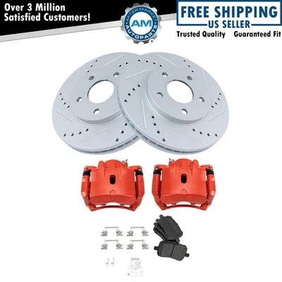 Kit de pastillas de freno delanteras y rotor para Chevrolet HHR 2006-2011 Foto 1 de 4