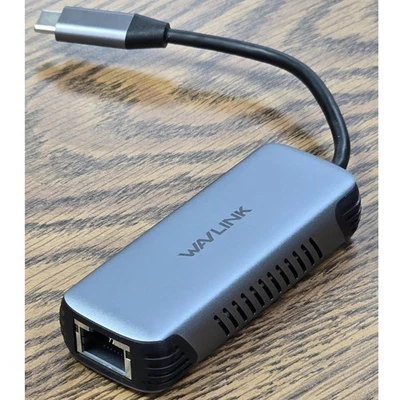 USB LAN Adapter 5000M USB C to Ethernet Adapter RJ45 Gigabit Network Adapter - Image 1 of 4