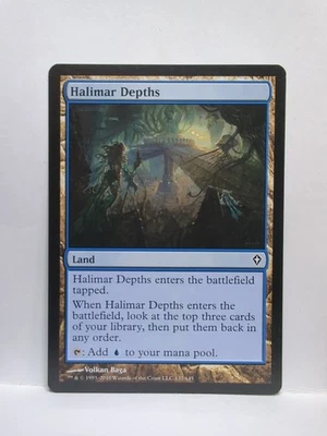 MTG Halimar Depths WWK Worldwake 137 Land - Image 1 of 2