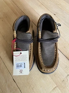 Neu Jungen Größe 6 Ariat Leder Lil 'Stompers - Bild 1 von 5