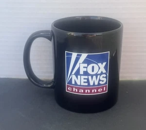 Taza de café negra Fox News L, nombre personalizado “Bob” - Imagen 1 de 6