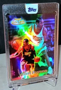 🔥ALLEN IVERSON🔥1999-00 Topps GOLD LABEL HOLO #21 Philadelphia 76ers - SEALED - Bild 1 von 2