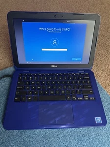Ordinateur portable Dell Inspiron 11 3162 11,6", N3060, 1,6 GHz, 2 Go de RAM, système d'exploitation 64 bits, d'occasion - Photo 1/7