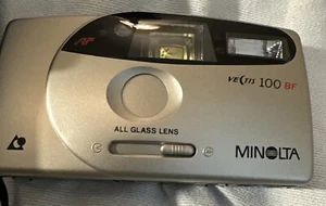 vintage minolta kamera 100 BF ungetestet wie besehen mit Tasche - Bild 1 von 9