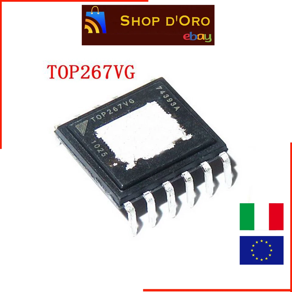 2 Pezzi TOP267VG - TOP 267VG Circuito Integrato