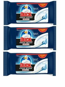 Duck Fresh Brush Cleaning Pads Refill Pack of 12 Toilet Clean Cleaning