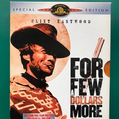 Clint Eastwood FOR A FEW DOLLARS MORE 2-Disc DVD Ennio Morricone SPECIAL EDITION - Image 1 of 4