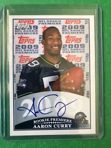 2009 Toops ROOKIE Premiere Auto RPA-AC Aaron Curry - Imagen 1 de 2