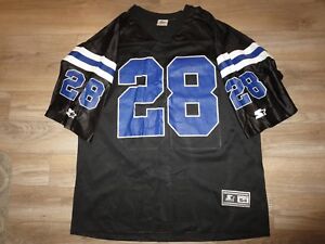 Marshall Faulk #28 Indianapolis Colts NFL black edition starter Jersey 2XL 2X 