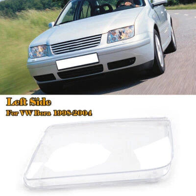 For VW Jetta Bora Mk4 99-05 Car Replacement Clear Headlight Lenses Cover Left AI - image 1 of 4