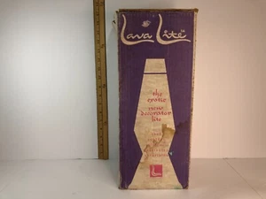 Vintage Lava Lite Lava Lamp box: BOX ONLY (no lamp incl.) - Picture 1 of 10
