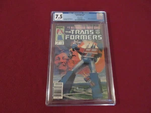 SELTEN 1984 1. AUSGABE THE TRANSFORMERS MARVEL COMIC CGC 7.5 - Bild 1 von 11