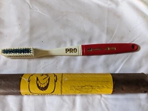Vintage Giant Toothbrush Pro 12.5" x 1" You and Your Big Mouth & Mailing Tube - Picture 1 of 12