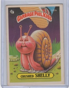 1986 Topps Garbage Pail Kids CRUSHED SHELLY #145b Sticker Card - Picture 1 of 2