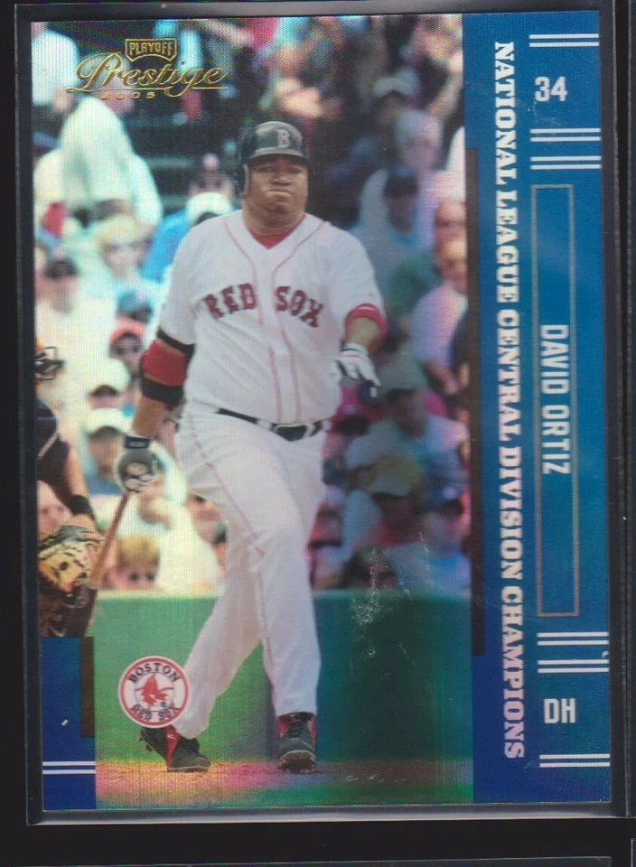 Playoff Prestige NL 2005 campeón central de playoffs #134 David Ortiz Red Sox 1/21 Foto 1 de 1