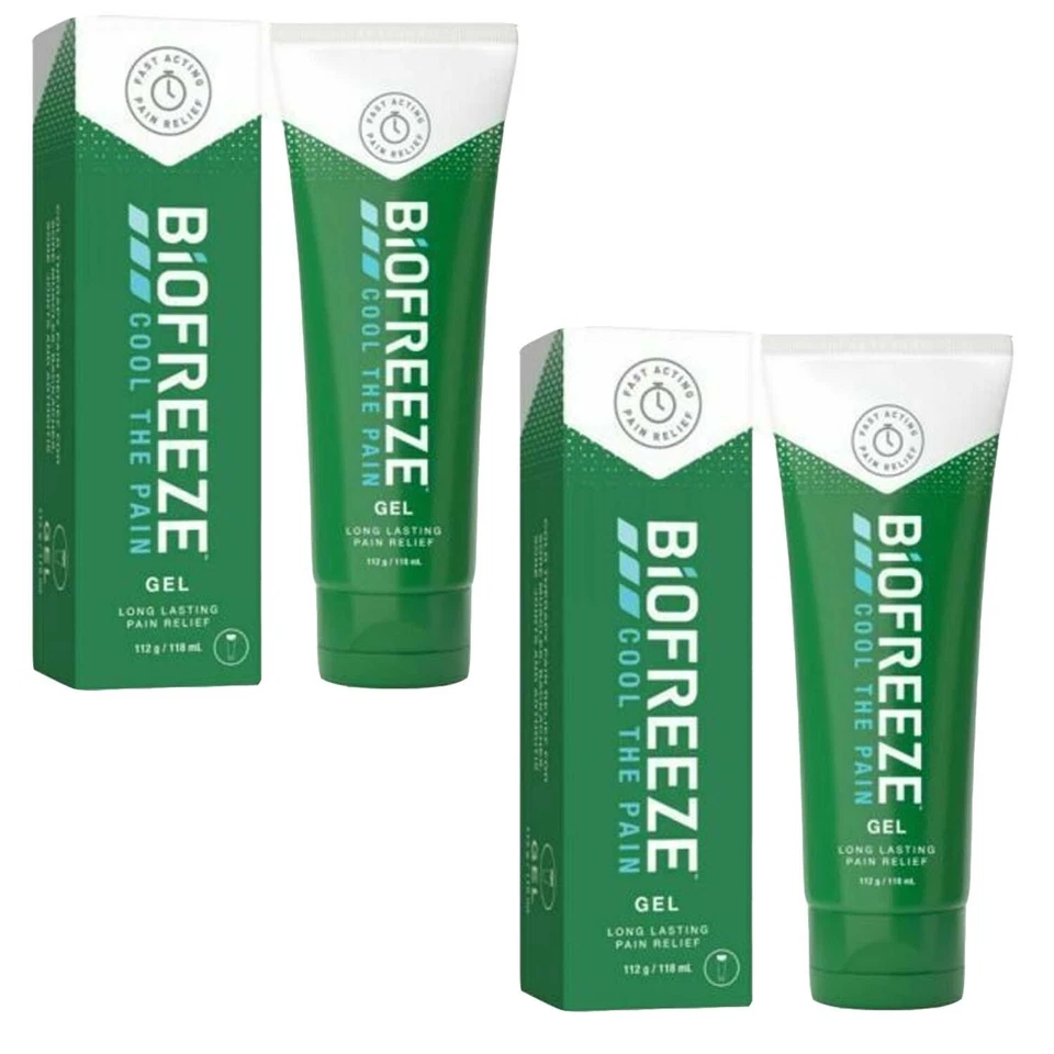 Biofreeze Gel Pain Relief 118ml (Pack 2)