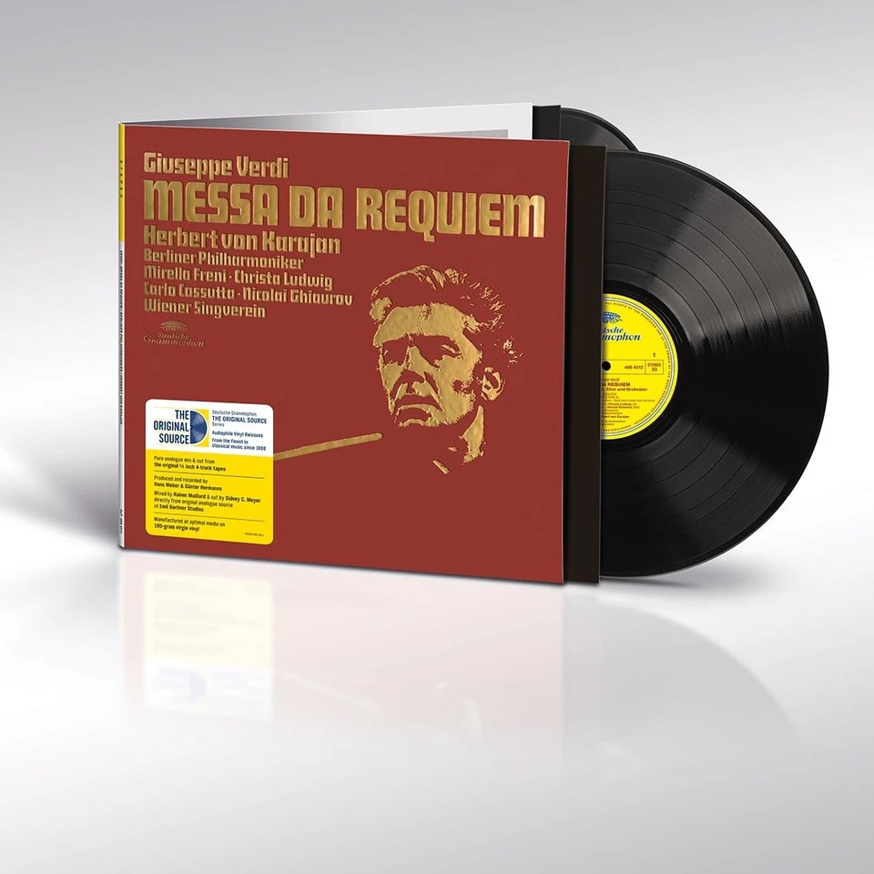 Verdi (1813-1901)/Requiem Karajan Berlin Philharmonic Orchestra 4866405 LP