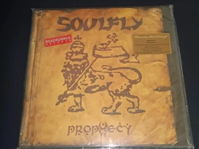 Soulfly – Prophecy Gold Black Vinyl 2018 Limited 2LP Roadrunner NEW - Image 1 of 4