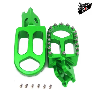 Para KAWASAKI KX250F KX450F 2007-2021 KX250X KLX450R 2003-2018 estriberas Foto 1 de 4