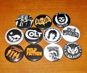 11 prendedores pinback cultura pop pulpa película música inadaptada mini prendedores de solapa - Imagen 1 de 5