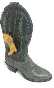 Nuevas BOTAS JUSTIN PARA HOMBRE 7.5 D - Estilo 2226 GRIS Cuero Bordado - Imagen 1 de 7