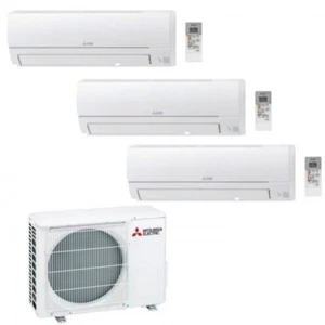 MITSUBISHI CLIMATIZZATORE INVERTER A++ TRIAL SPLIT SMART 9+9+12 MXZ-3HA50VF R32 - Foto 1 di 1