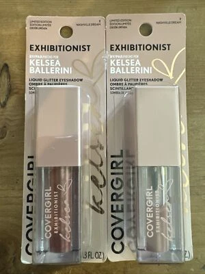 2 Covergirl Exhibition Kelsea Ballerini Glitter Eyeshadow Nashville Dream - Image 1 of 2