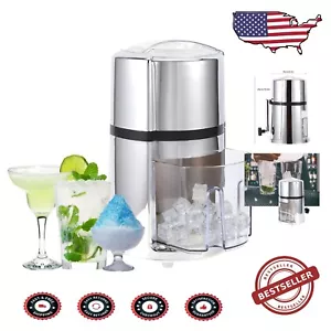 Easy-Clean Manual Ice Crusher with Transparent Cover - Perfect for Summer Drinks - Picture 1 of 10