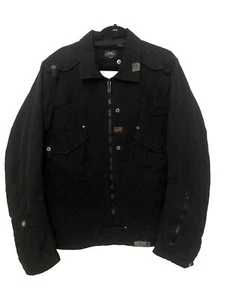G-Star Raw Vintage Black Utility Cargo Jacket with Logo and Back Design Size XL - Picture 1 of 12