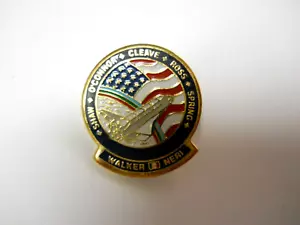 NASA Space Shuttle Mission STS-61B Pin Cappello Babbro Atlantis - Foto 1 di 2