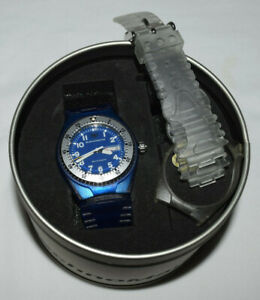 Technomarine Women's Cruise Silicone Watch-Extra Blue and Clear Strap