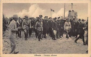 ALBANIA - Tirana - Los días albaneses - funcionarios italianos - Imagen 1 de 2
