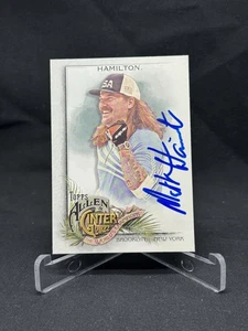 Matt Hamilton Autogramm signed Allen & Ginter #218 - Bild 1 von 2